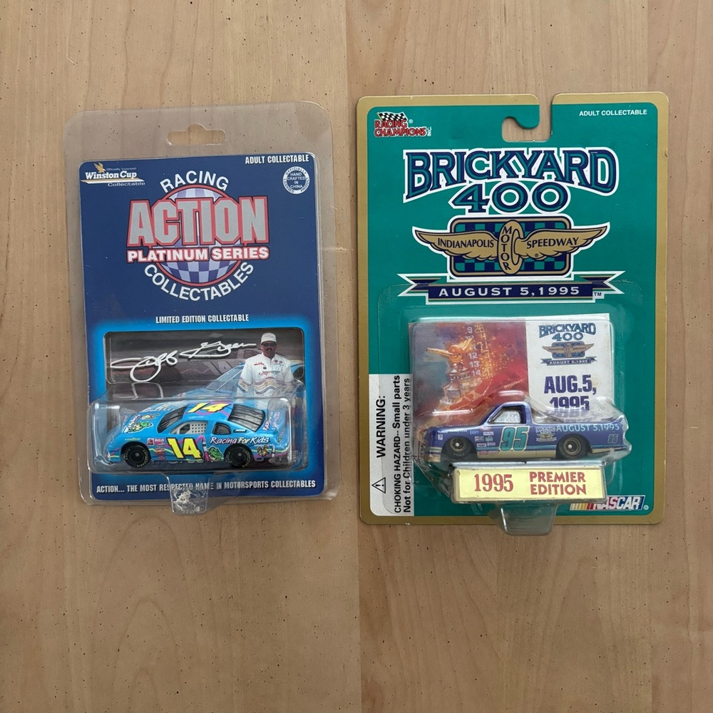 Two Racing Car Collectibles. Winston Cup & NASCAR. See Photos For Details.